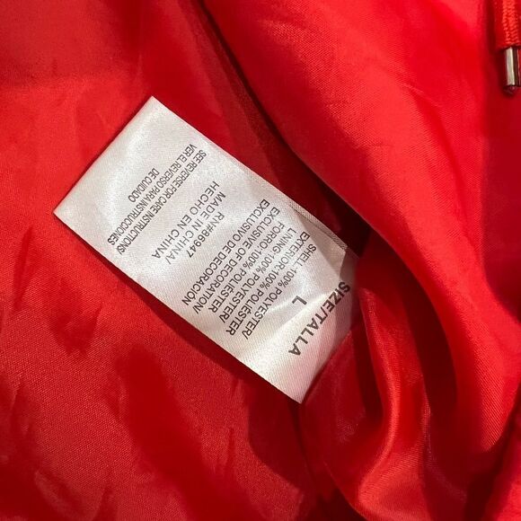 NASA crop rain jacket women’s large - Picture 5 of 7